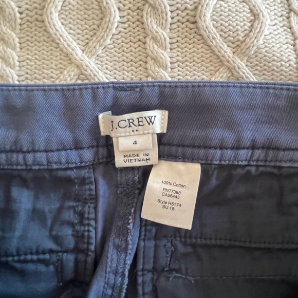 J Crew Smoky Blue Khakis Women’s size 4 - Picture 13 of 14